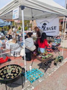 先日行われた東金市マルシェでの模様